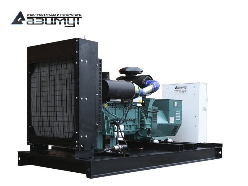 Дизельный генератор АД-250С-Т400-1РМ5 SDEC мощностью 250 кВт (380 В) открытого исполнения